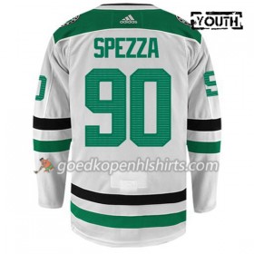 Dallas Stars JASON SPEZZA 90 Adidas Wit Authentic Shirt - Kinderen